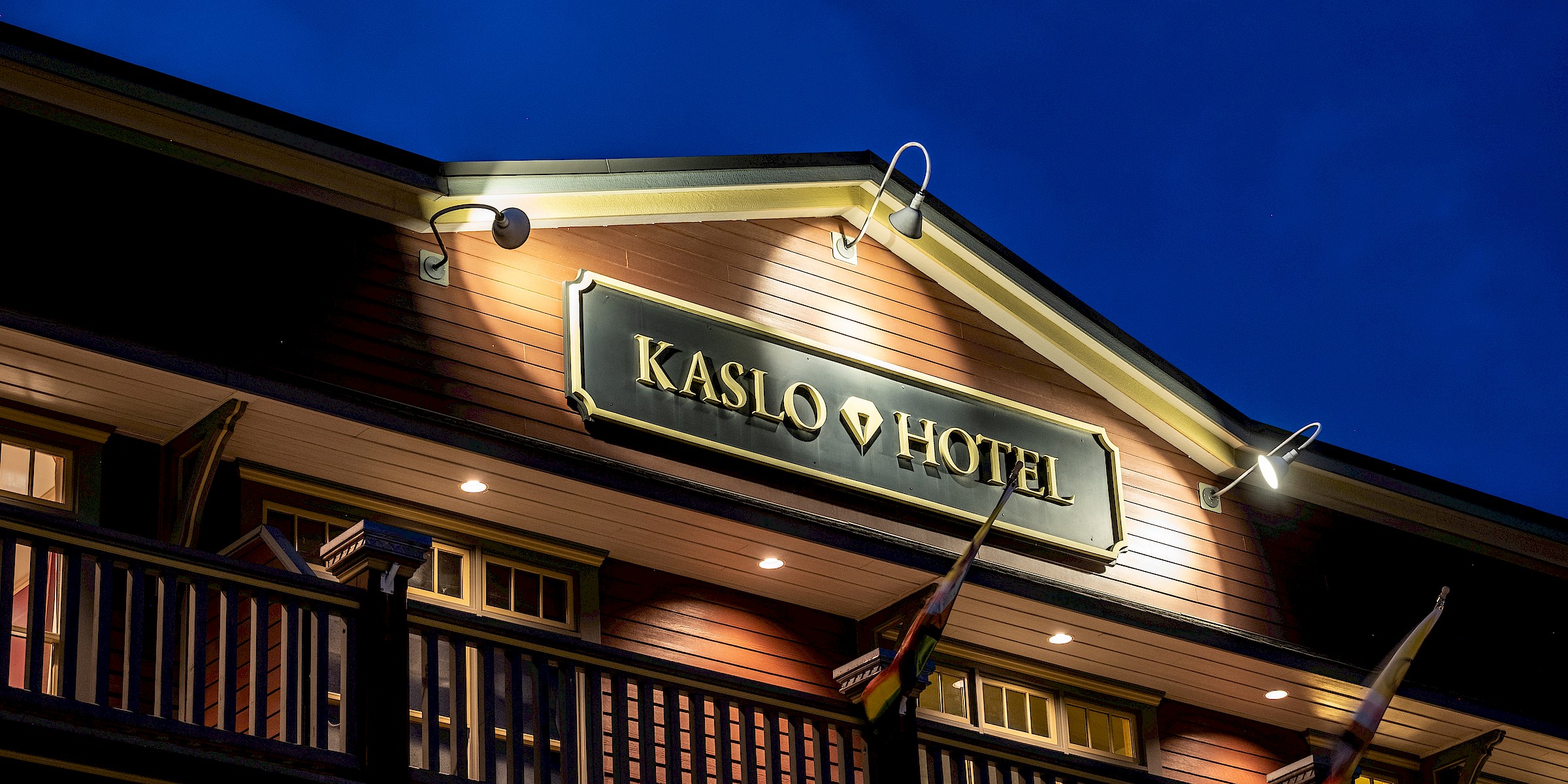 Kaslo Hotel Sign